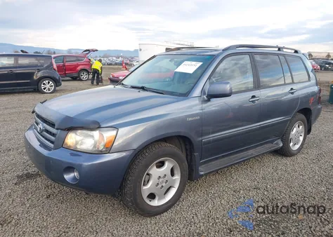 2004 Toyota Highlander Limited V6 z USA, uszkodzony, nr VIN JTEEP21AX40035778